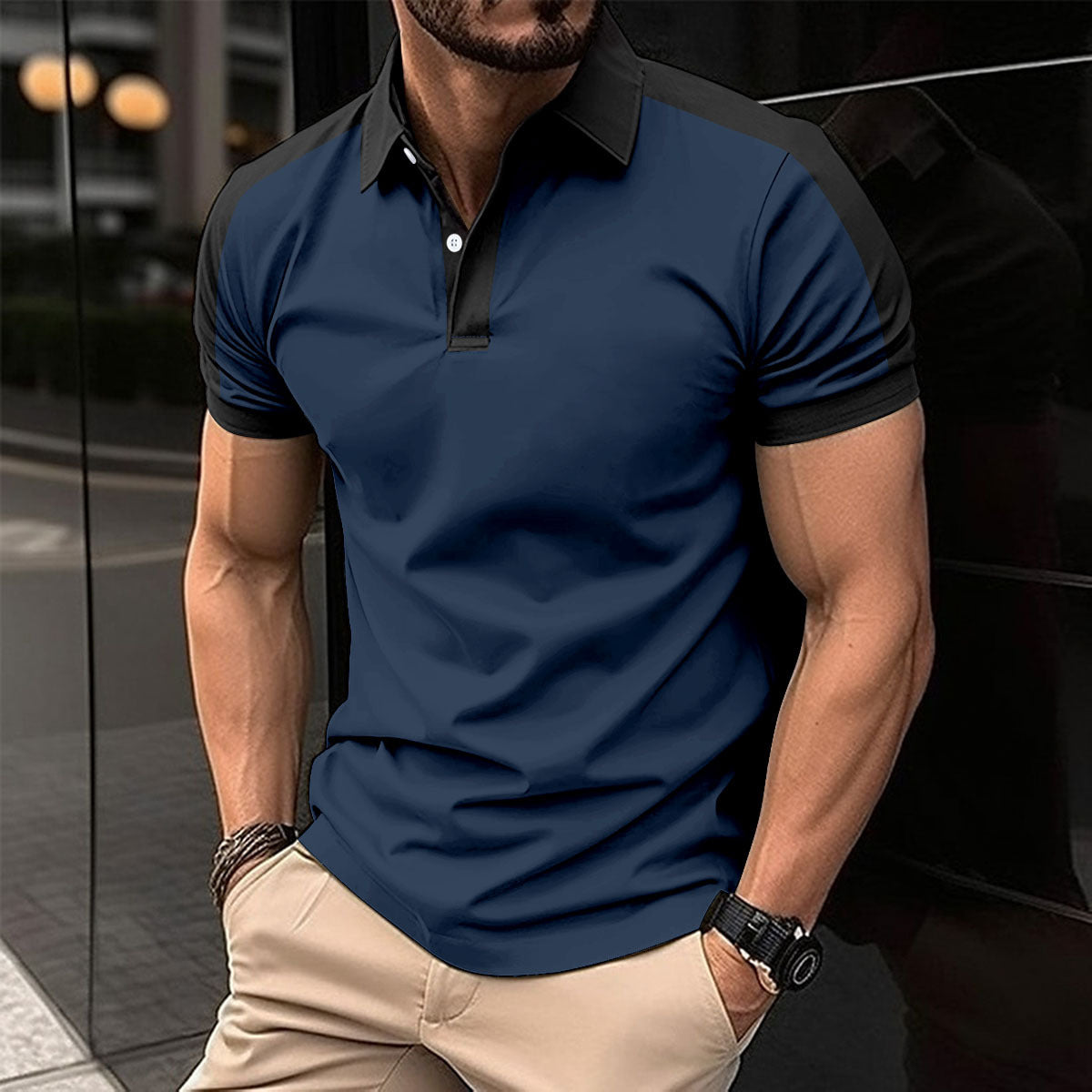 Stylish Men's Polo Shirt – Effortlessly Elegant!