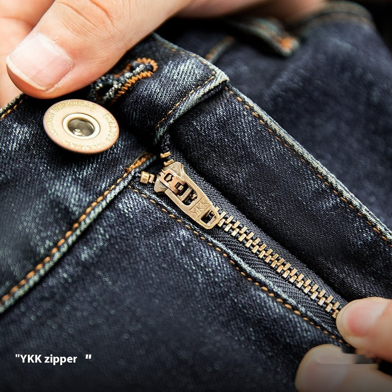 Classic Vintage-Inspired Jeans – Timeless Style & Comfort!