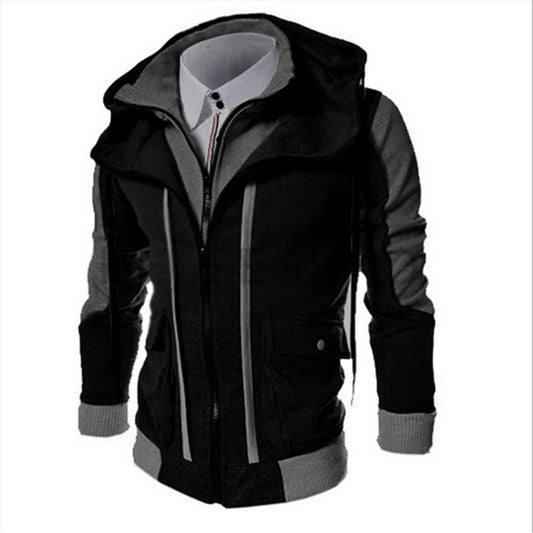 Men’s Casual Zip-Up Hoodie Jacket – Stylish & Comfortable!