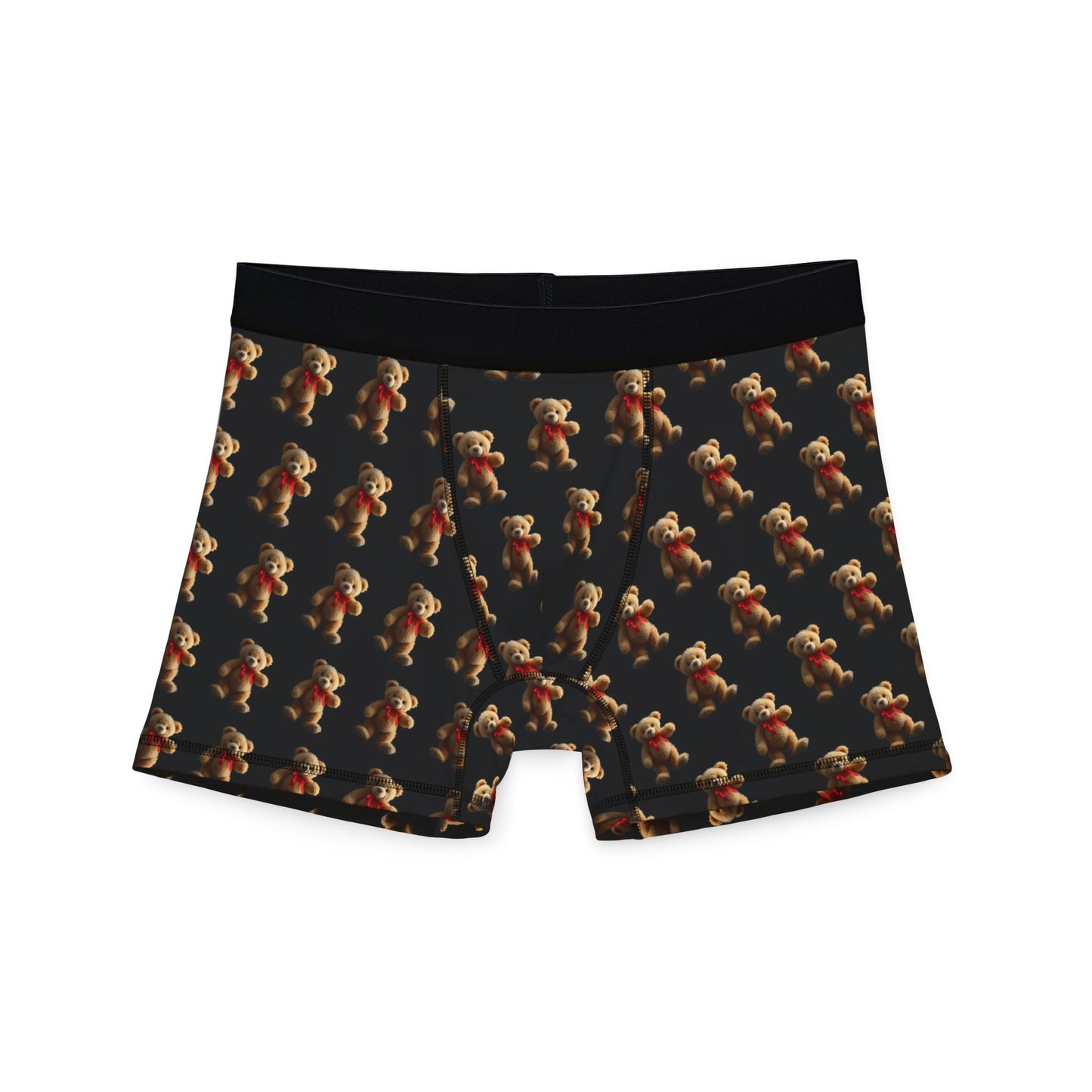 Fun & Comfortable Bear-Print Men’s Boxers!