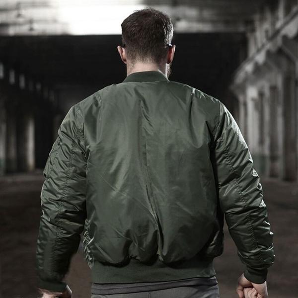 Men’s Classic Bomber Jacket – Rugged & Timeless