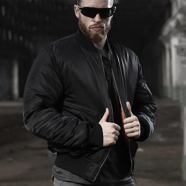 Men’s Classic Bomber Jacket – Rugged & Timeless