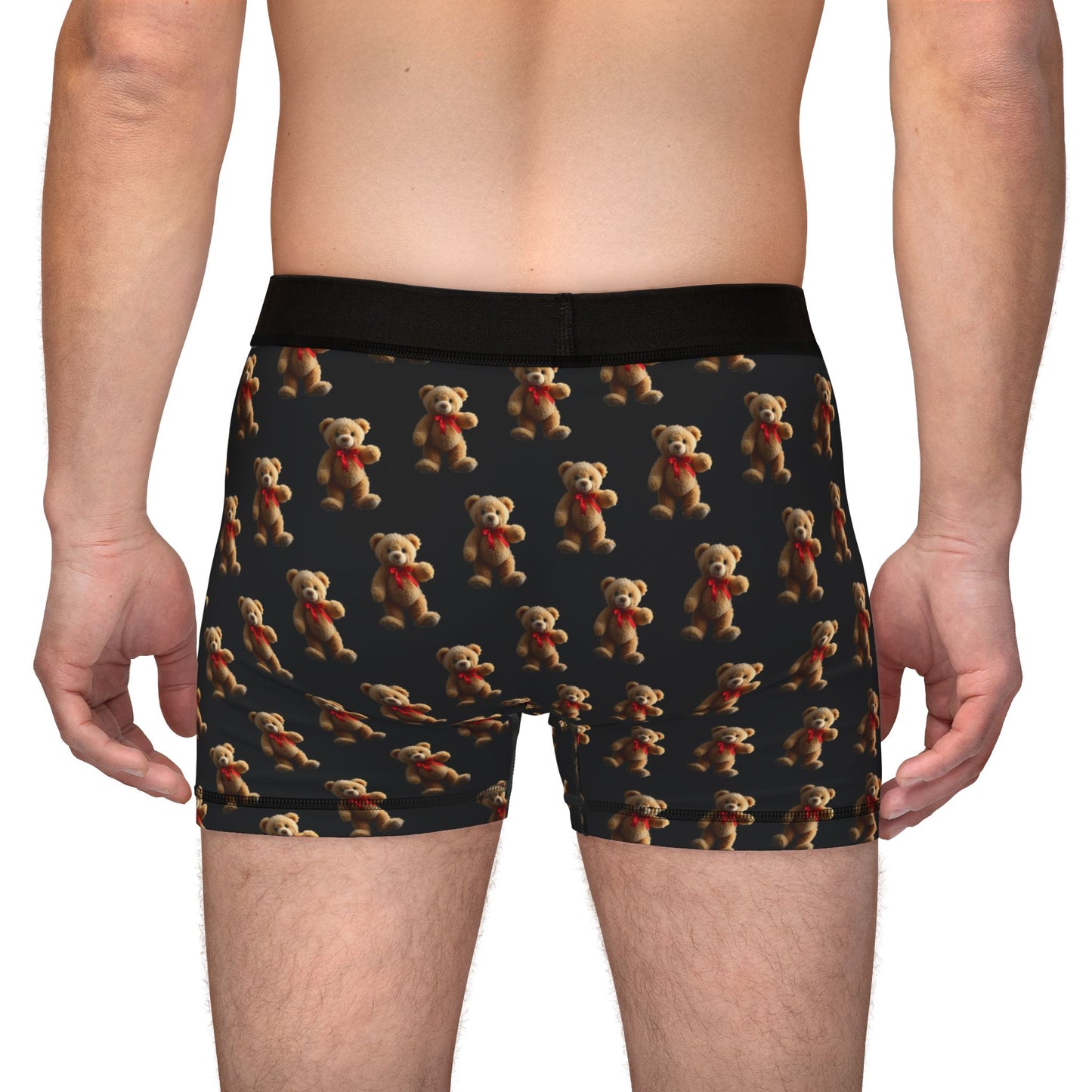 Fun & Comfortable Bear-Print Men’s Boxers!