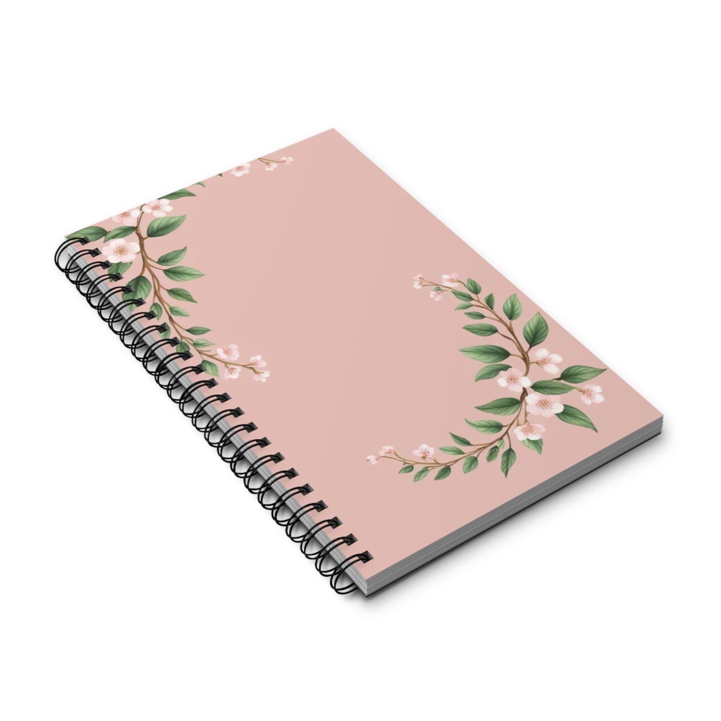 Vibrant Pink Floral Spiral Journal – A Perfect Place for Creativity!