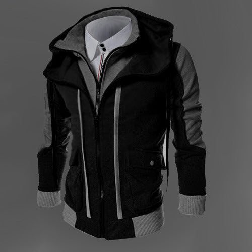 Men’s Casual Zip-Up Hoodie Jacket – Stylish & Comfortable!