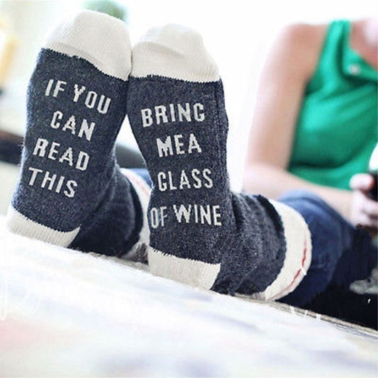 Wine Lover Socks – Because Sometimes Words Aren’t Enough!