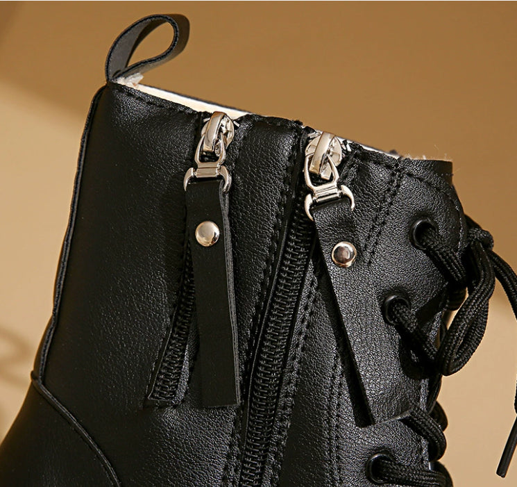 Trendy and comfortable Platform Combat Boots!