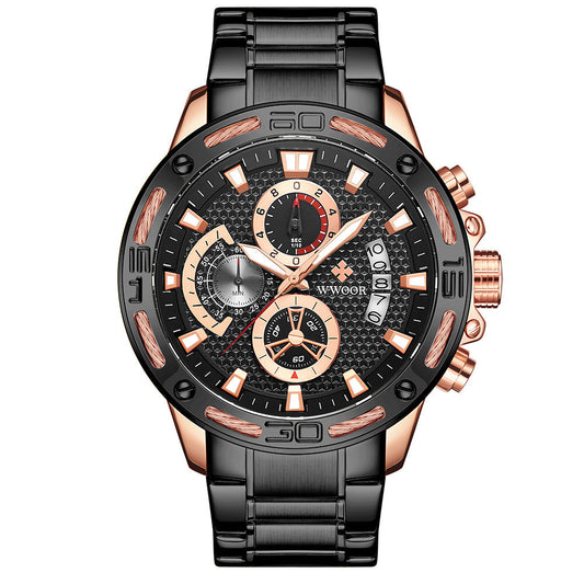 WWOOR Luxury Chronograph World Timer – Top-notch performance & striking design