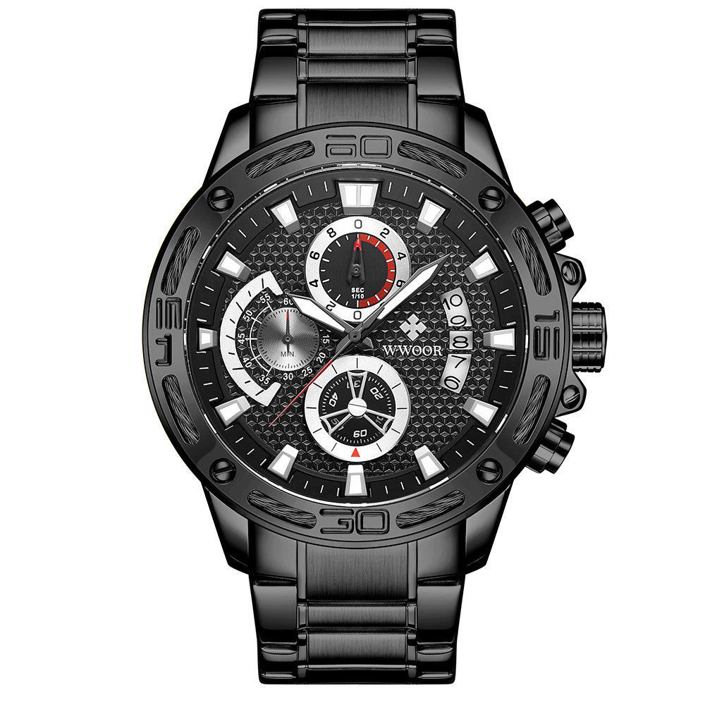 WWOOR Luxury Chronograph World Timer – Top-notch performance & striking design