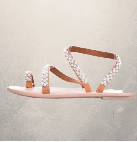 Crystal Chic Sandals – Shine with Every Step!