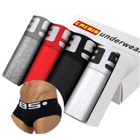 Seamless 4-Piece Box Panties For Men