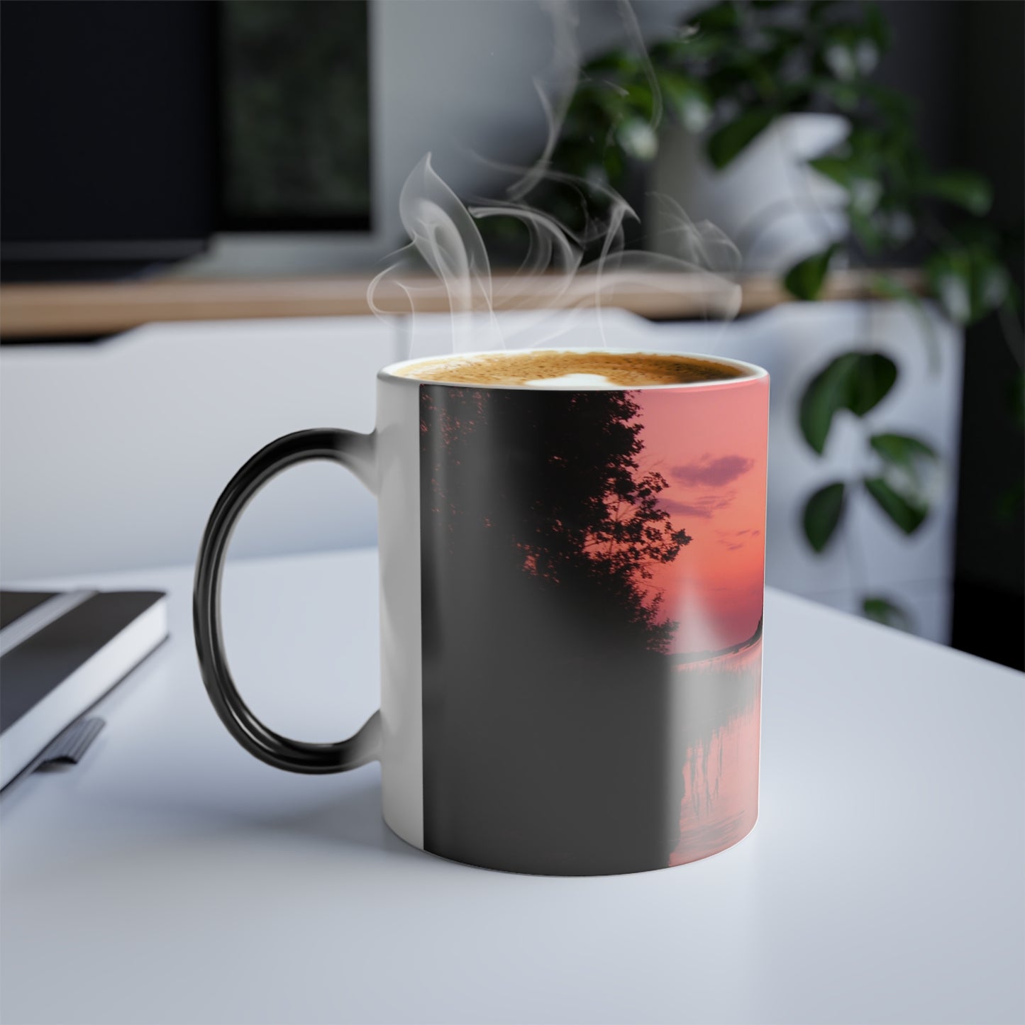 Magical Color-Changing Mug – A Gift That Keeps on Surprising! "Pink Sunset"