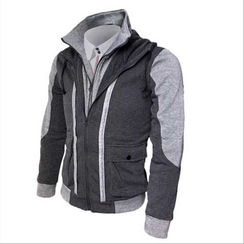 Men’s Casual Zip-Up Hoodie Jacket – Stylish & Comfortable!