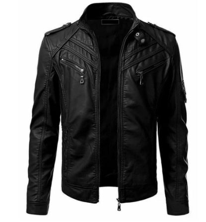 Men's Rock-inspired PU leather jacket – Attitude and style for every occasion!