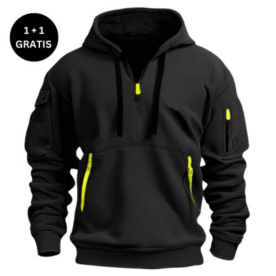 Men’s Versatile Zip Hoodie – Stylish & Comfortable Choice