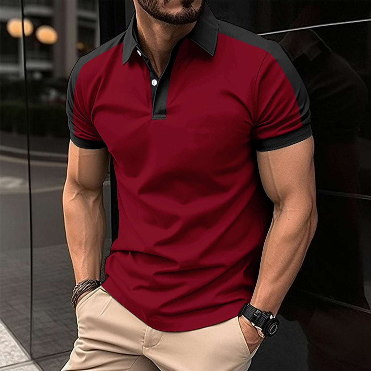 Stylish Men's Polo Shirt – Effortlessly Elegant!