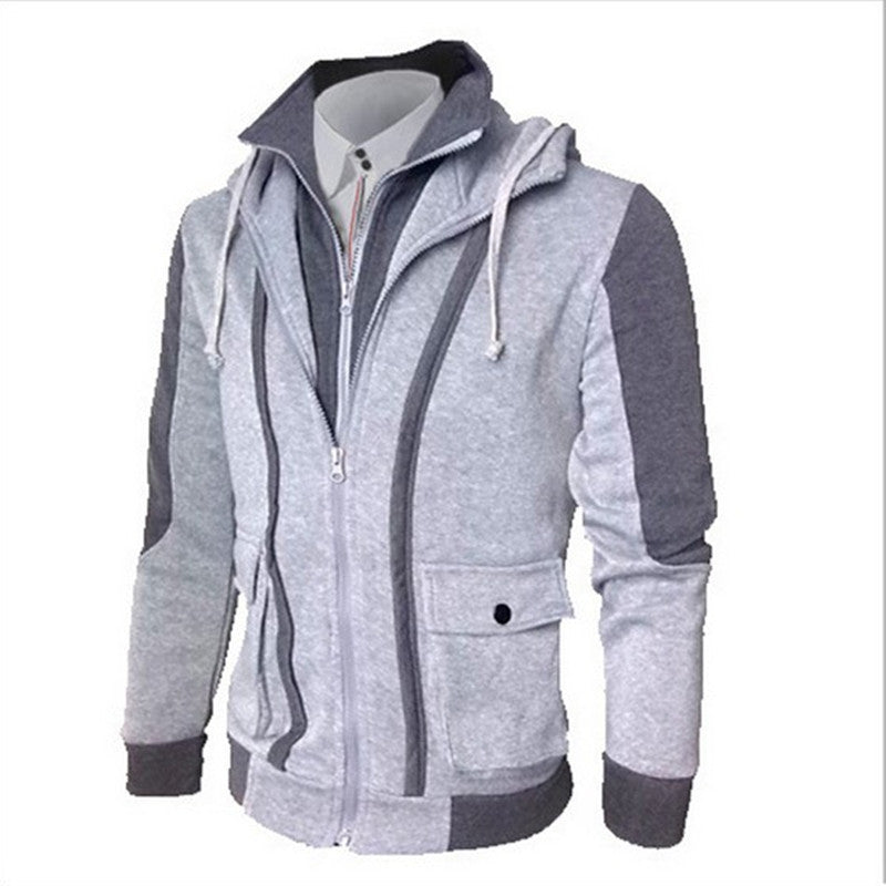 Men’s Casual Zip-Up Hoodie Jacket – Stylish & Comfortable!