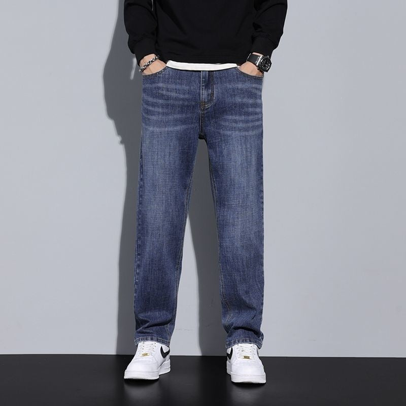 Classic Straight-Leg Jeans – Timeless Comfort for Everyday Wear