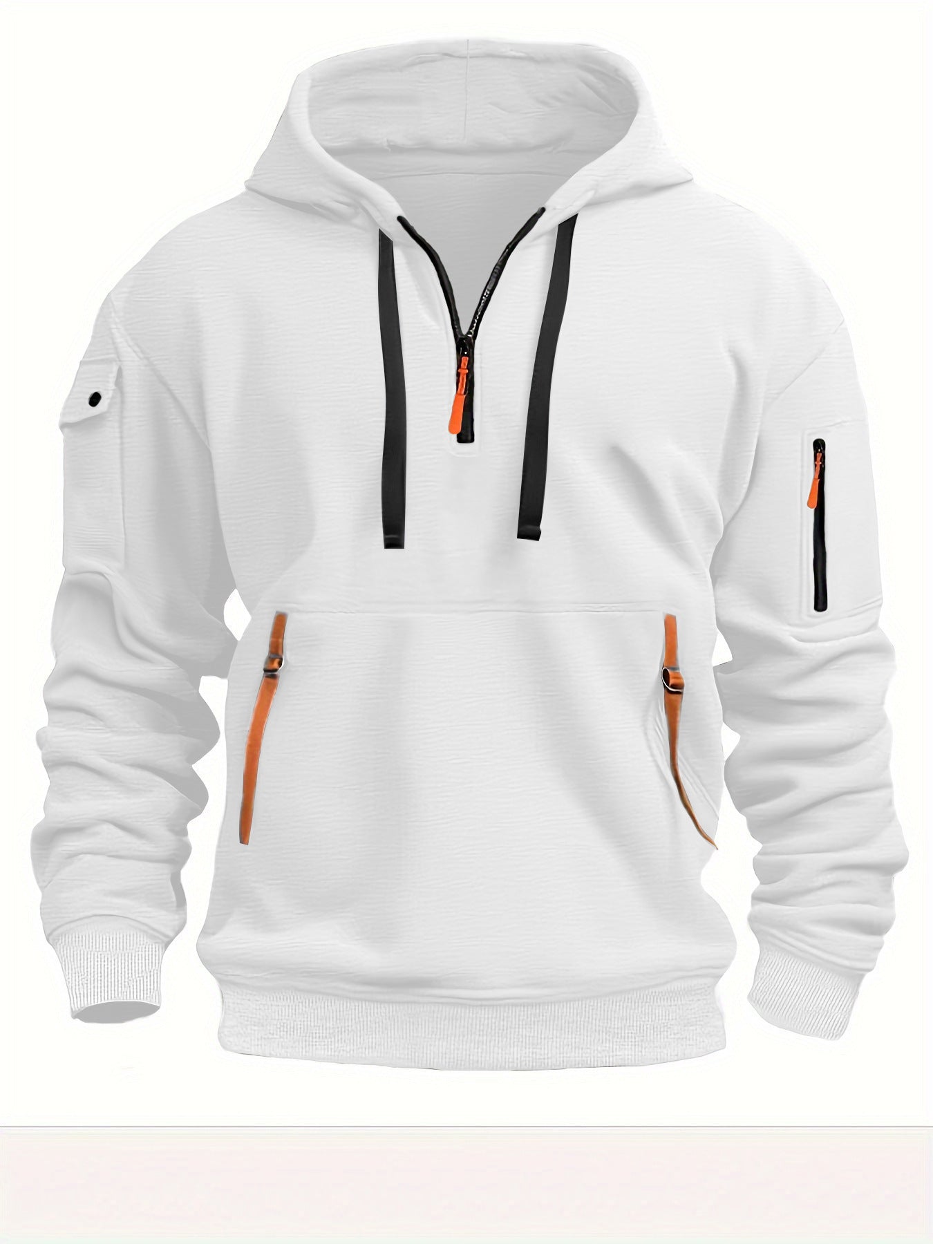 Men’s Versatile Zip Hoodie – Stylish & Comfortable Choice