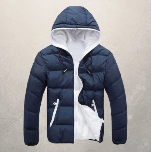 Men's Warm Candy Color Winter Jacket – Stylish & Functional