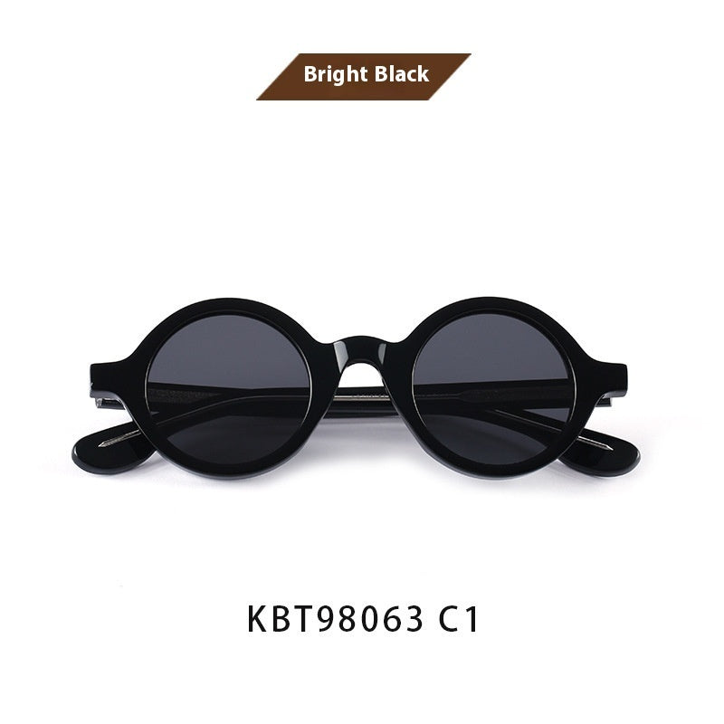 Retro Round Personalized Sunglasses – Vintage Elegance for Every Occasion