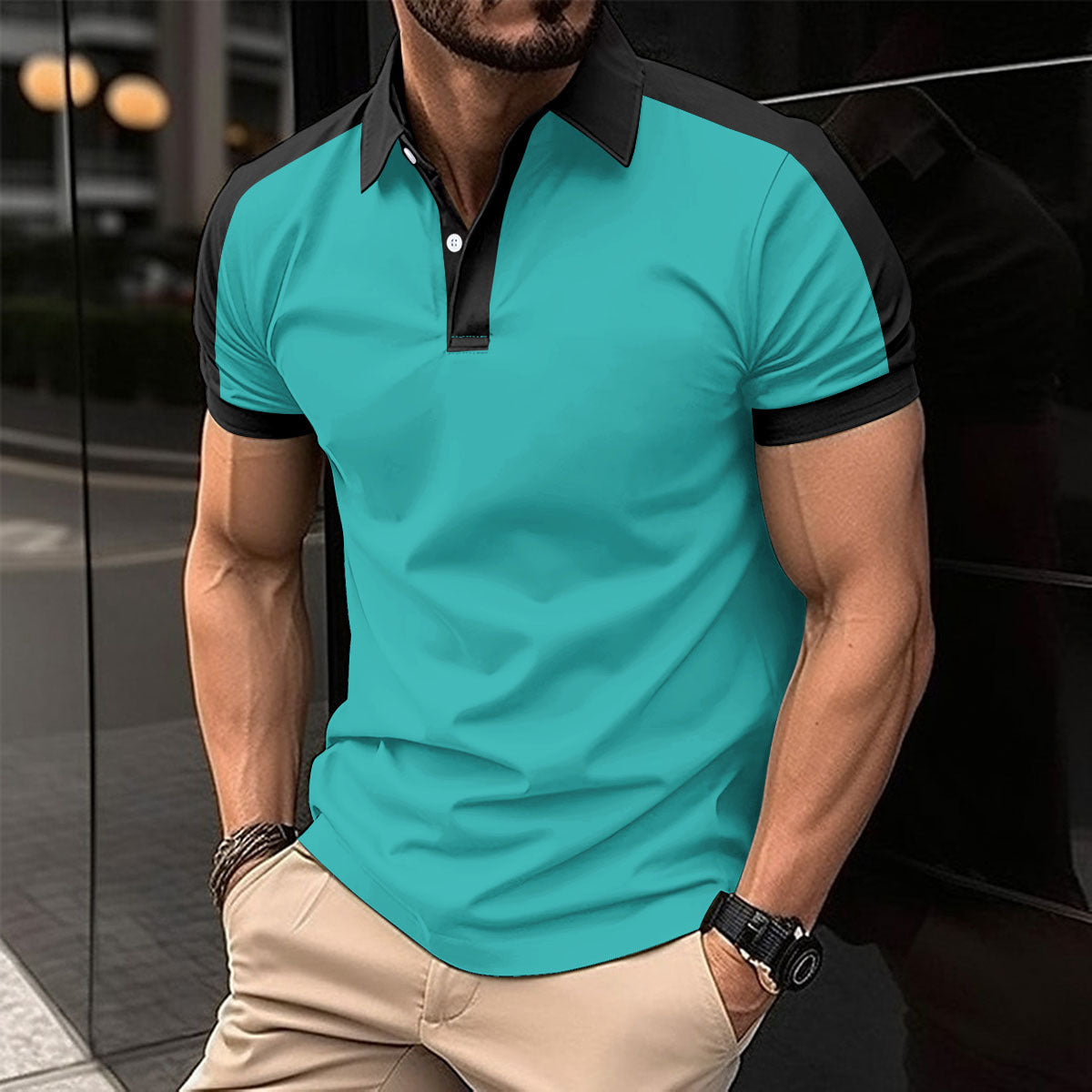 Stylish Men's Polo Shirt – Effortlessly Elegant!