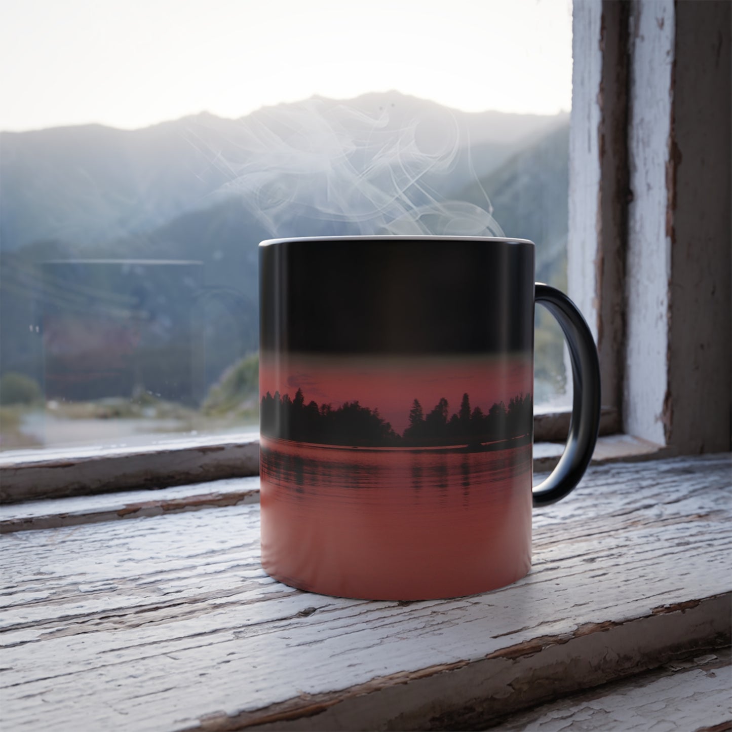 Magical Color-Changing Mug – A Gift That Keeps on Surprising! "Pink Sunset"