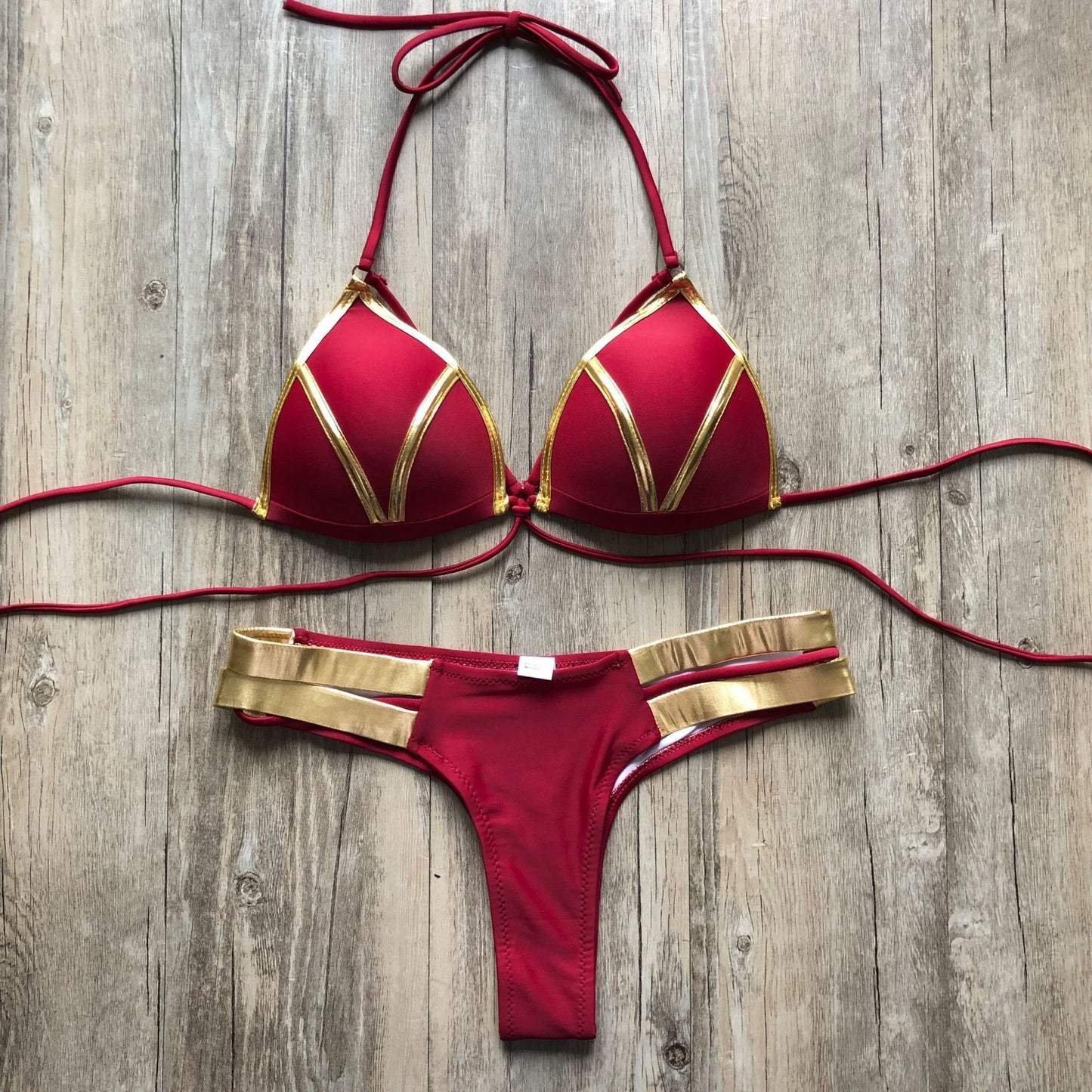 Luxe Strappy Bikini – Sexy & Elegant Beach Look