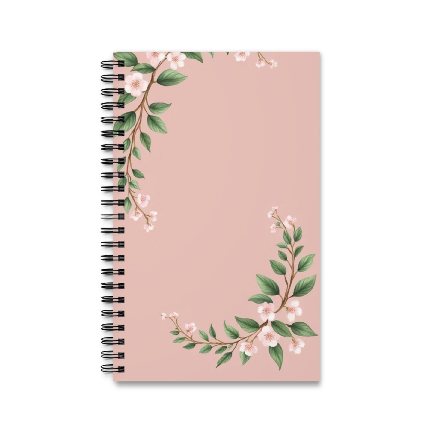 Vibrant Pink Floral Spiral Journal – A Perfect Place for Creativity!