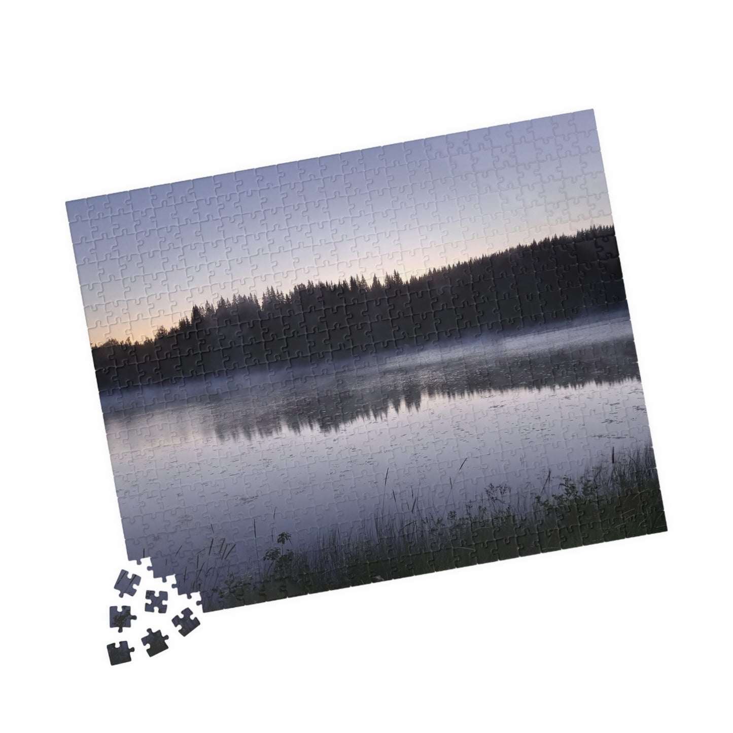 Midnight Lake View – A Tranquil and Challenging Puzzle! (520, 1014-pieces)