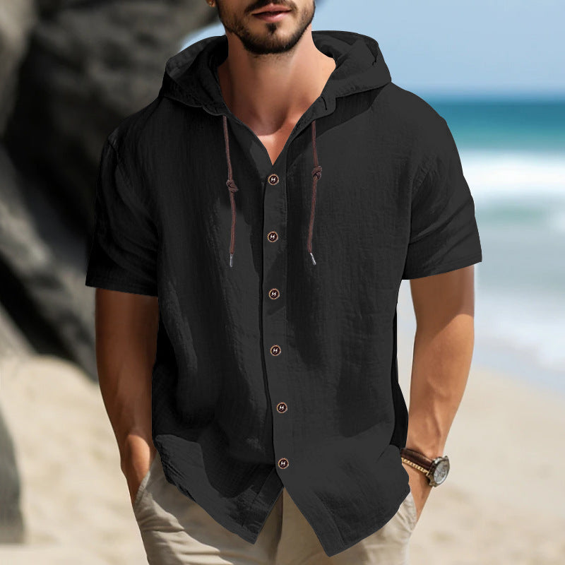 Coastal Breeze Hooded Shirt