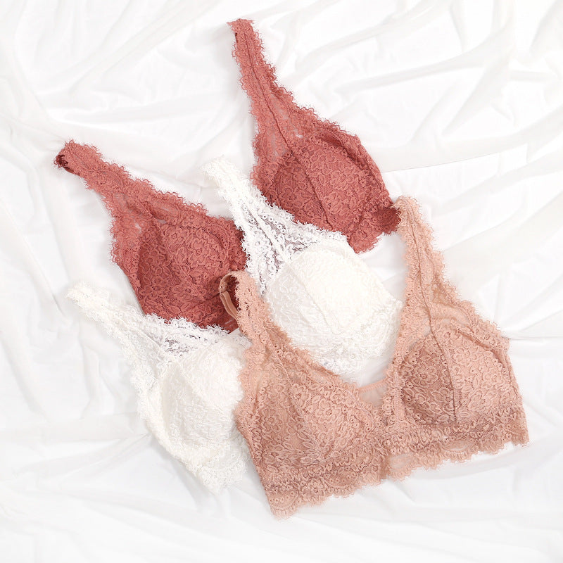 Light & Natural Lace Bra – Comfort Without Underwires