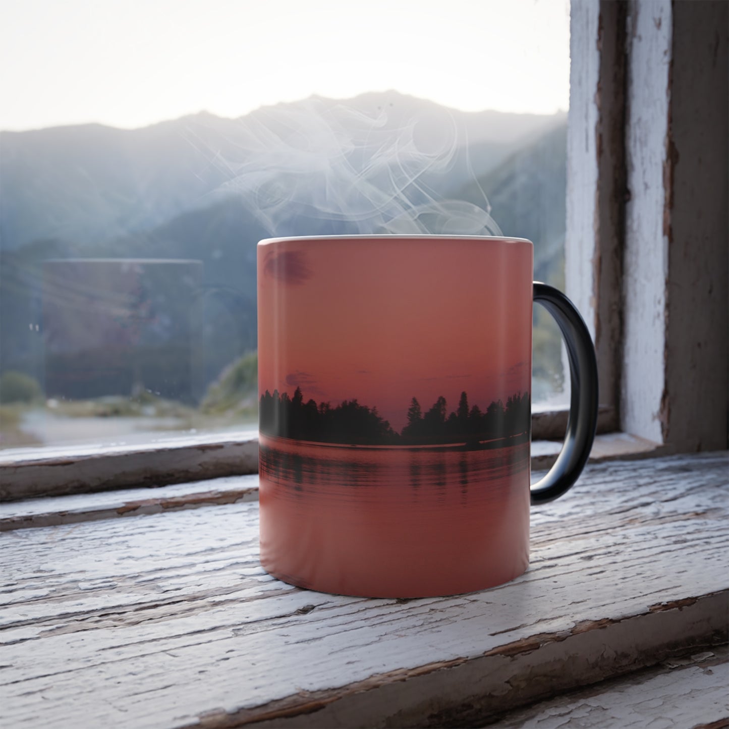 Magical Color-Changing Mug – A Gift That Keeps on Surprising! "Pink Sunset"