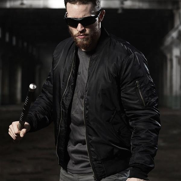 Men’s Classic Bomber Jacket – Rugged & Timeless