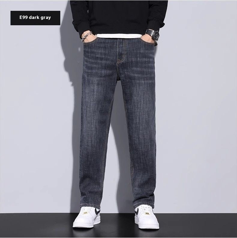 Classic Straight-Leg Jeans – Timeless Comfort for Everyday Wear