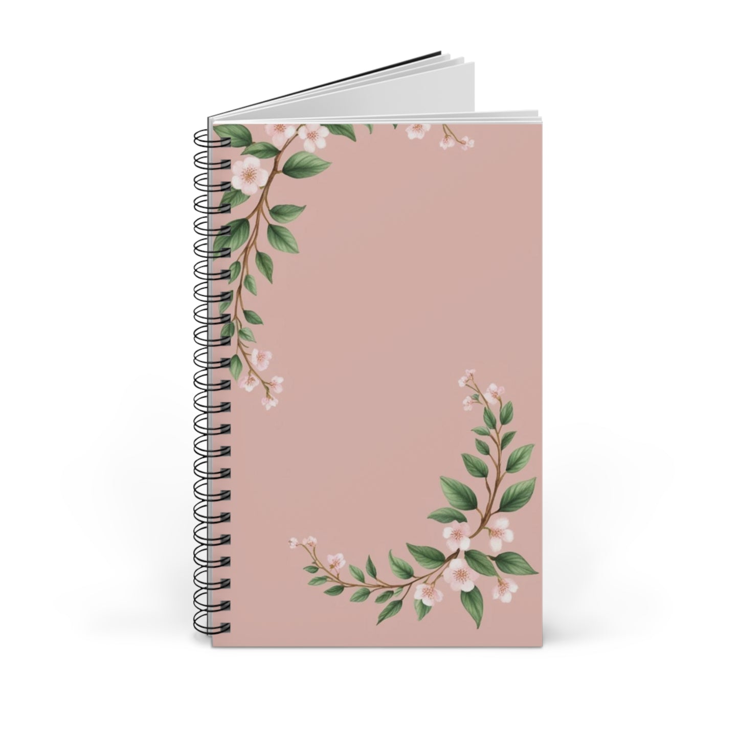 Vibrant Pink Floral Spiral Journal – A Perfect Place for Creativity!