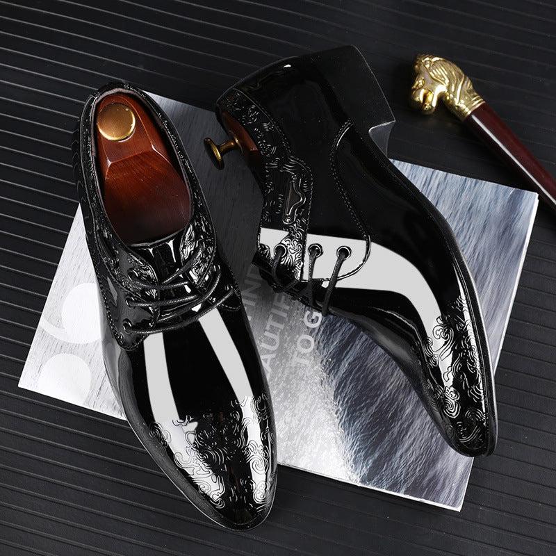 Glossy Men's Business Formal Shoes