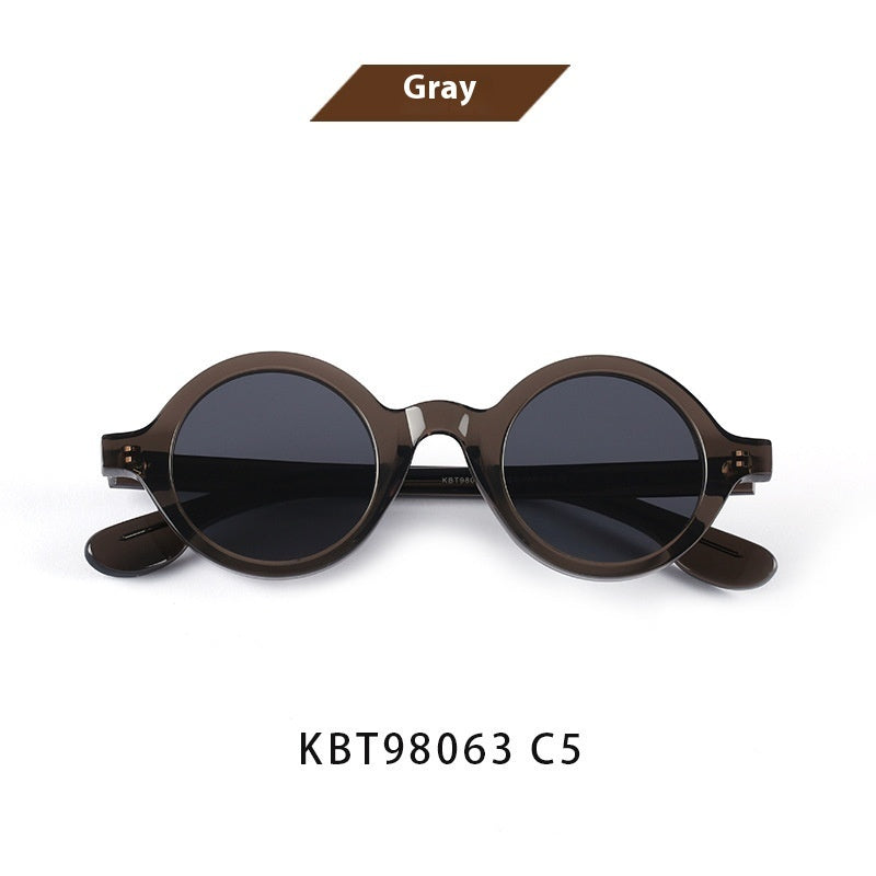 Retro Round Personalized Sunglasses – Vintage Elegance for Every Occasion