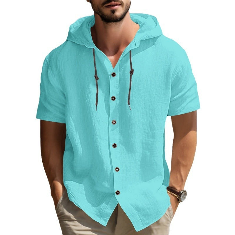 Coastal Breeze Hooded Shirt