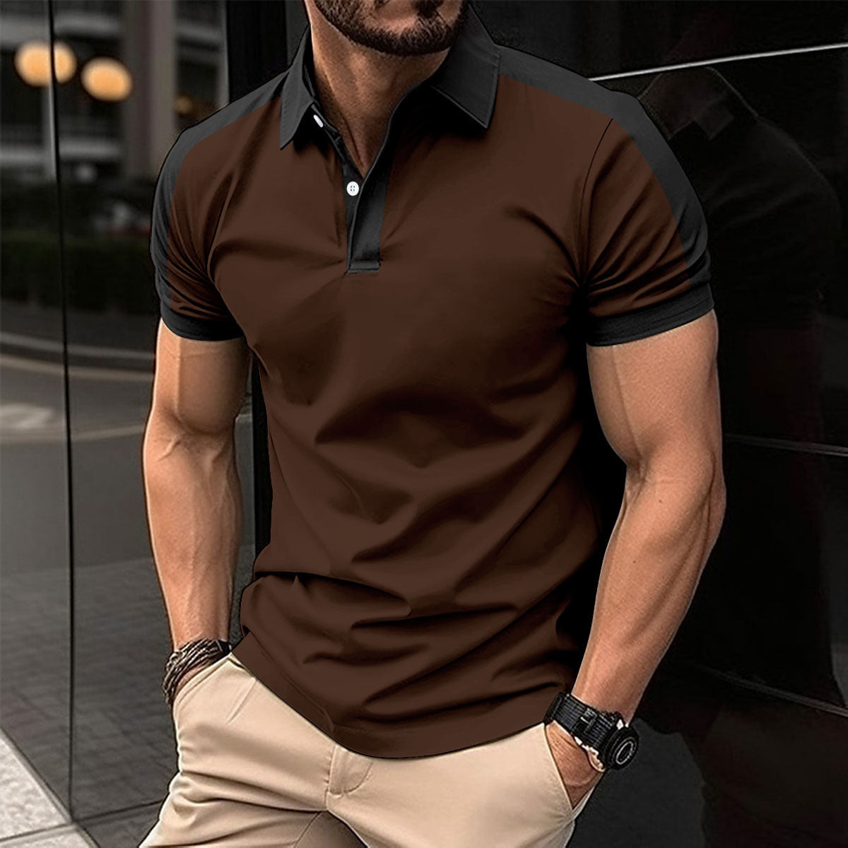 Stylish Men's Polo Shirt – Effortlessly Elegant!