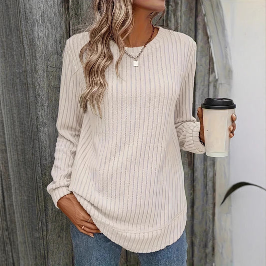 Effortlessly Chic Striped Pullover