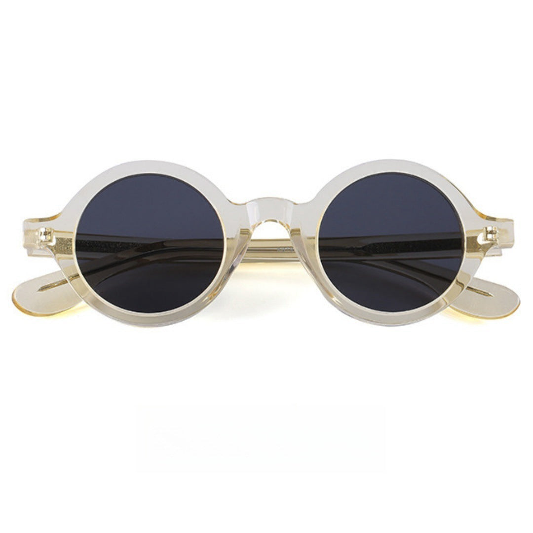 Retro Round Personalized Sunglasses – Vintage Elegance for Every Occasion