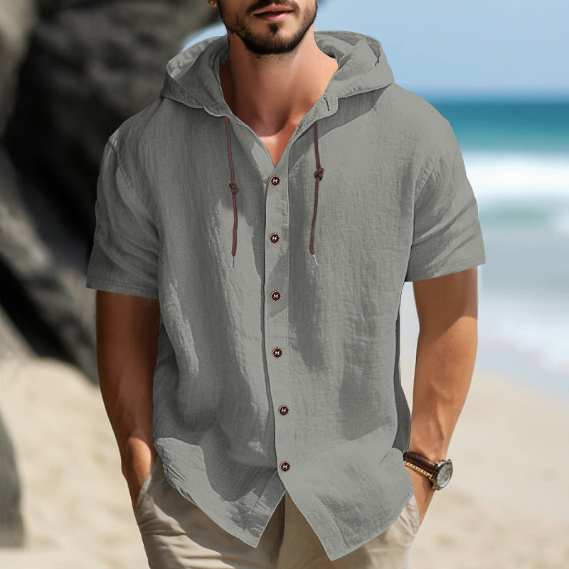 Coastal Breeze Hooded Shirt