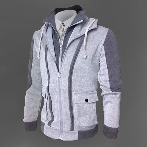 Men’s Casual Zip-Up Hoodie Jacket – Stylish & Comfortable!