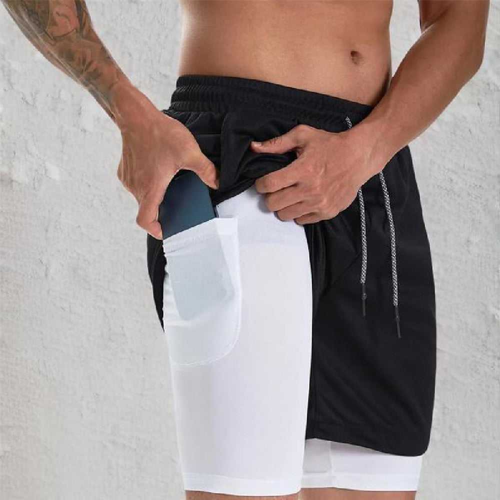 Men’s 2-in-1 Training Shorts – Comfort & Functionality