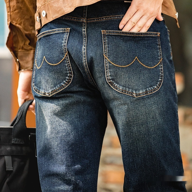 Classic Vintage-Inspired Jeans – Timeless Style & Comfort!