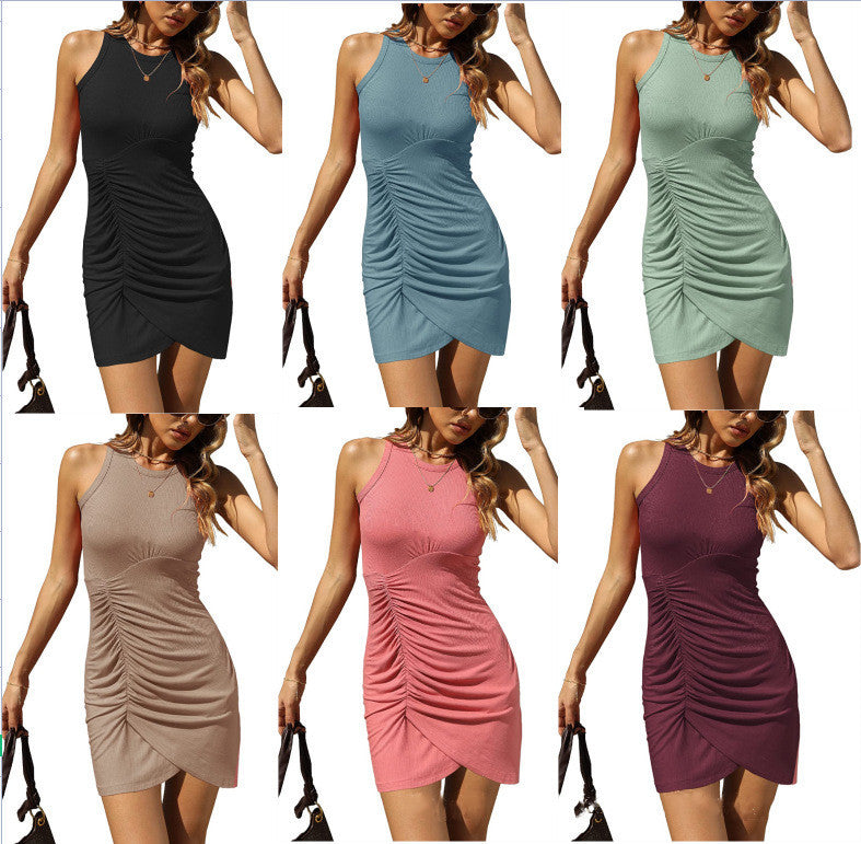 Elegant & Sexy Ruched Dress – The Perfect Choice for Any Occasion!