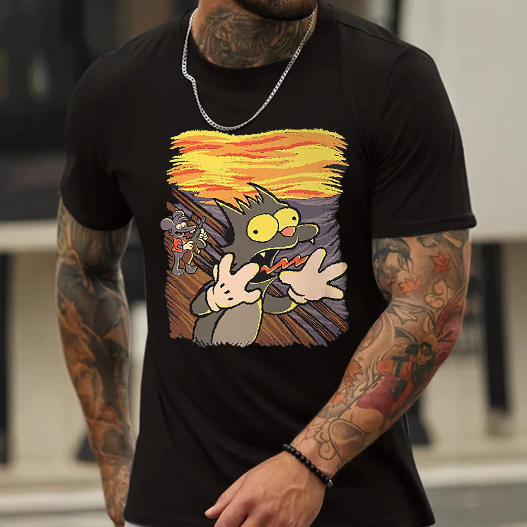 Cartoon Graphic T-Shirt – Bold & Fun Look!