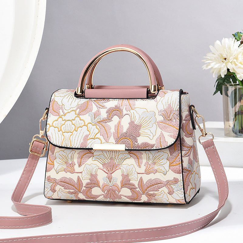 Floral Elegance Handbag – Chic & Versatile