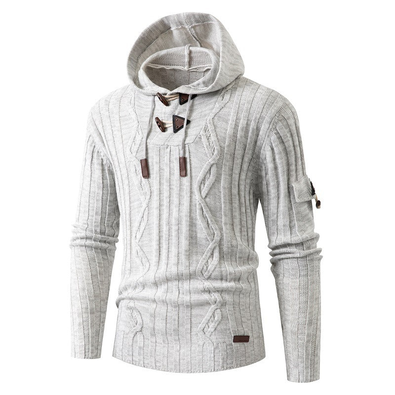 Cable Knit Hoodie – Klassista Tyyliä ja Mukavuutta